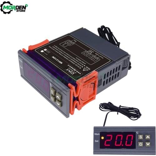 12V 110V 220V MH1210W Digital Thermostat For Incubator Cooling Heating Thermoregulator Temperature Controller With NTC Sensor