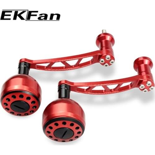 Arm long alloy spiral aluminum fishing knob EKFAN fishing fishing Shimano Yamato wheel 32mm 83mm handle size wheel tools drop
