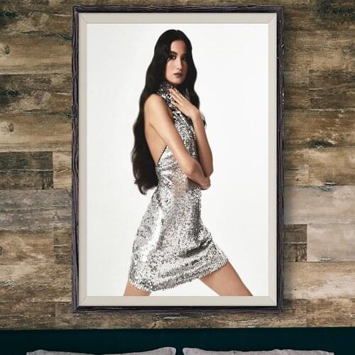 E125 Varsha Thapa Sexy Model Movie Star Wall Silk Cloth Poster Art Home Decoration Gift