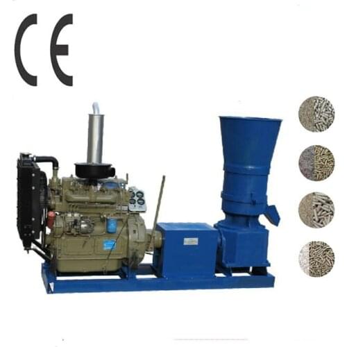 KL400A 55HP Diesel Engine Pellet Mill Feed Wood Pellet Making Machine Pellet Press