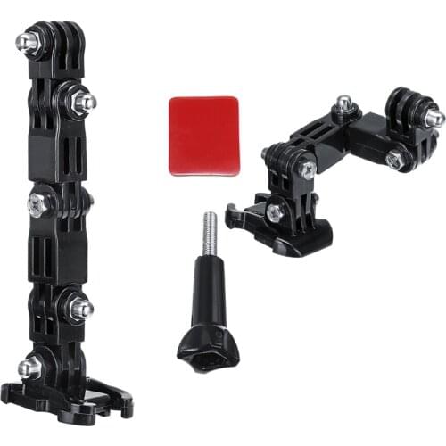 Adhesive Full Face Helmet Front Chin Mount Holder Chin Stand Camera Accessories for Gopro Hero 6 5 4 3 Action Camera