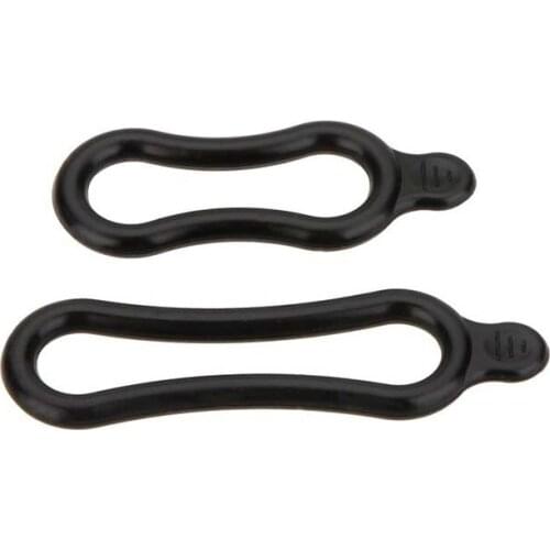 HOT Elastic Lightweight Rubber O Rings for Headlights Bike Bicycle LED Light, 2 pieces