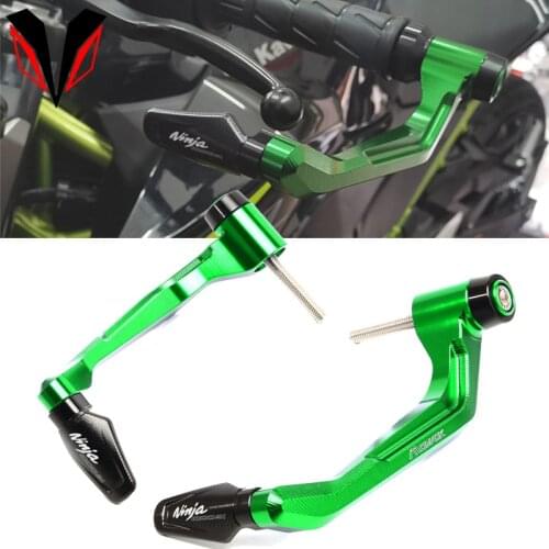 Logo For Kawasaki NINJA1000SX 2021 NINJA 1000SX 2020 Moto Accesorios Handle Bar Grips Ends & Brake Clutch Levers Protector
