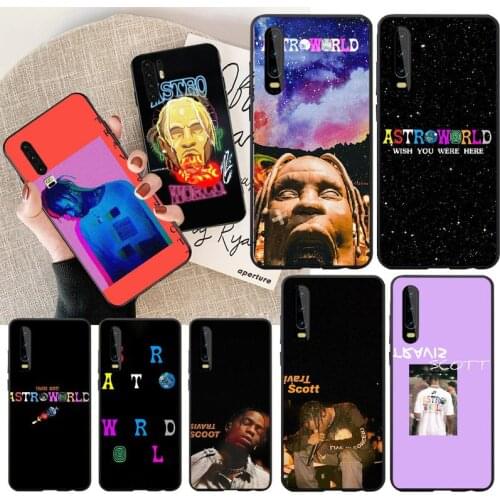 PENGHUWAN travis scott astroworld Soft Silicone TPU Phone Cover for Huawei P30 P20 P10 P9 P8 Mate 20 10 Pro Lite