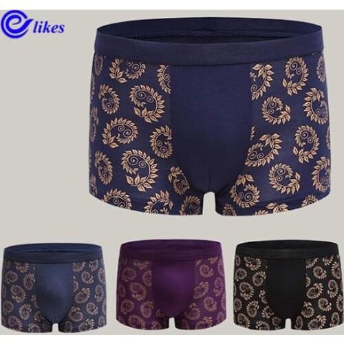 4pcs Famous Brand Mens Boxer Sex Underwear Classic Fashion Underpant Panties Cueca Shorts Man Bulge Pouch Plus big Size