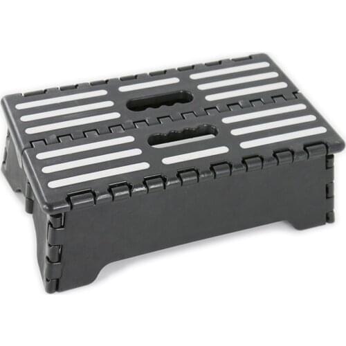 NEW Portable Folding Step Non-Slip Plastic One Step Stool for Toilet Caravan Elderly Pregnant