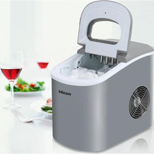 Electric Ice Cube Maker Machine Portable Generator Cooler Compressor Chopper for a House Bars Restaurants Shops