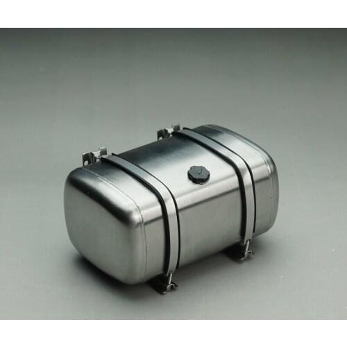 Rc Truck Tamiya Tractor Dumper Metal Fuel Tank Oil Model For 1/14 Remote Control Car SCANIA R620 Mercedes Actros Arocs VOLVO MAN