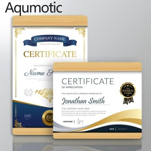 Aqumotic Billboard Ads Brand Sign Display Board 1pc Indoor Advertising Poster Frame for Church Restaurants Menu Panel Photo