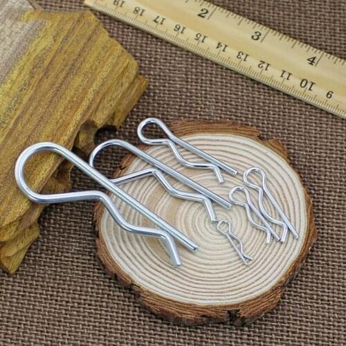 20PCS-M1.6*28 B-type Cotter Pin, Wave Pin, Hairpin Lock Pin, Bolt, Card Pin