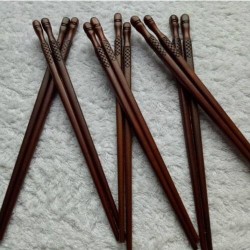 100 pairs Indonesian iron wood chopsticks hot pot chopsticks