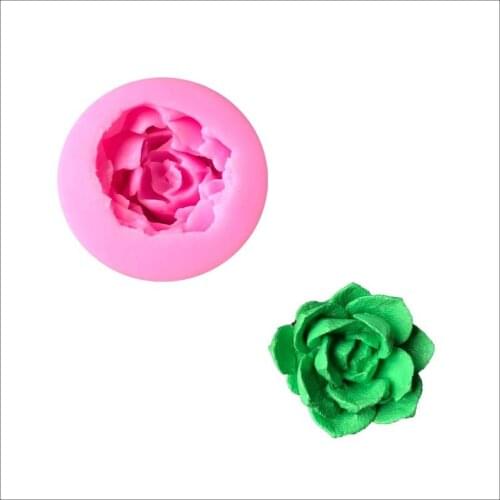 3D flower plant cake baking silicone mold high temperature easy release mold DIY biscuit fondant silicone mold B104