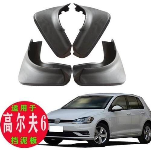 4pcs specia for Volkswagen Golf 6 2009-2019 AUTO Mudguards car fender Mud Flaps Mudflaps