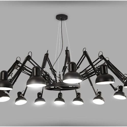 6/9/12/16 Lights Creative Spider Diner Pendant Lights With LED Bulbs Bar / Studio Lamps With Remote Control Free Shipping