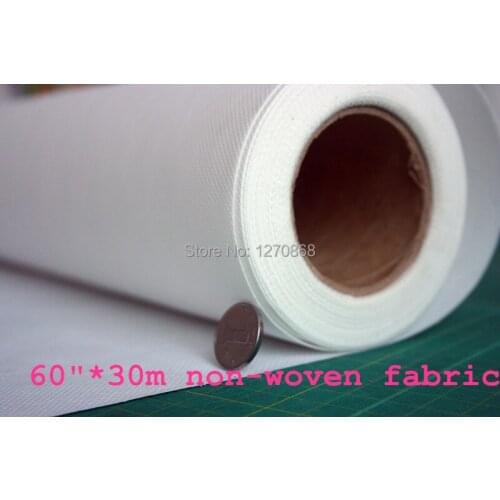 60"*100' Non-woven cloth roll for wide printing as photographic background