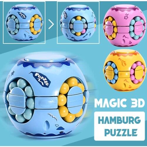 Антистресс Antistress Speed Fidget Stickerless Magic Puzzles Colorful Spinner Figet Toys Children Educational Toys
