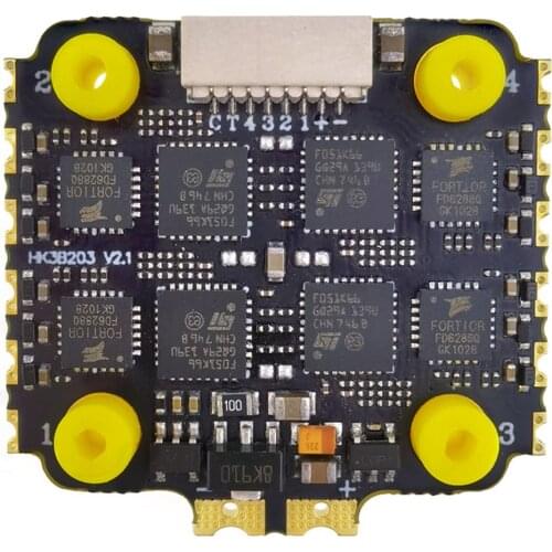 HAKRC 20*20mm 40A BLHeli-32 2-6S 4in1 Brushless ESC Support DShot150/300/600/1200 PWM for for RC Models Multicopter Spare Part