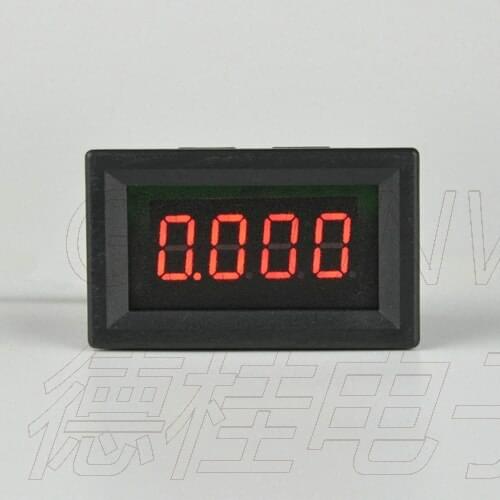 GWUNW BY436BJ DC0-10V digit Voltmeter Panel Meter Upper limit lower limit Alarm function Buzzer Output control voltage