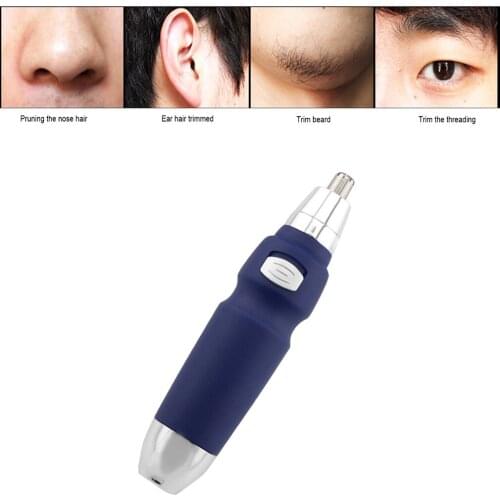 Electric Ear Nose Hair Trimmer Shaver Clipper Cleaner Shaving Scraping Eyebrow Shaping Safe Face Care Shaving Device Women Men