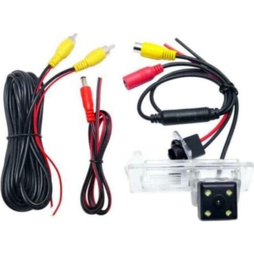 HD Car Rear View Camera Backup NTSC Reverse Parking Camera With 4LED for Renault Dacia Duster Fluence Megane 3 Nissan Terrano