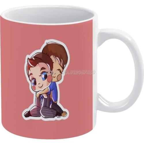 Janto Hug Coffee Mugs 330ml Creative Travel Mug and Cup Office Drinkware Mugs Tazza Janto Ianto Jones Who Whoniverse Teaboy