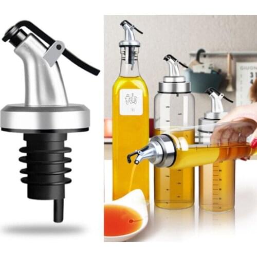 Olive Oil Dripper Pourer Kitchen Practical Creative Leak-proof Nozzle Cork Kitchen Bar Barbecue Kitchen Tool