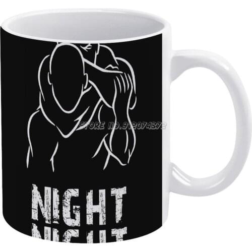 Night Night Bjj Training Coffee Mugs 330ml Creative Travel Mug and Cup Office Drinkware Mugs Tazza Bjj Jiu Jitsu Brazilian Jiu J