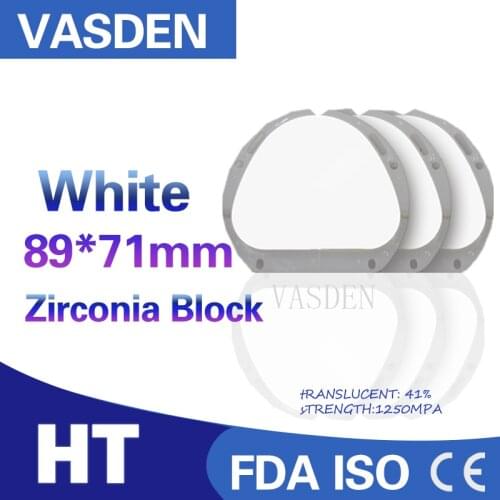 Denture Material High Translucent Amann Girrbach Zirconium Block For Dental Zirconia Disc