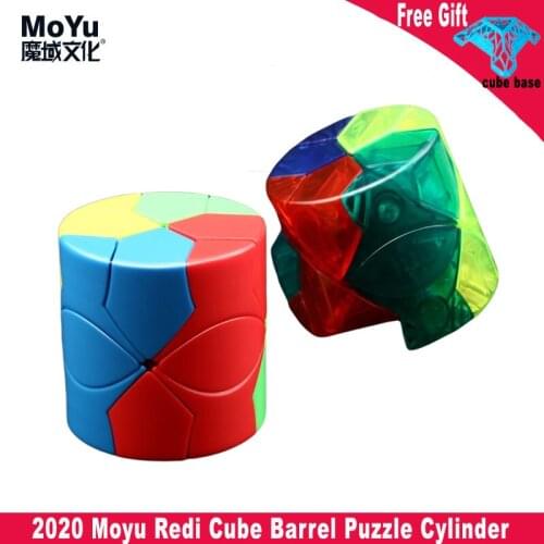 Moyu Cubing Classroom Barrel Redi Magic Cube Colorful Puzzle Stickerless Speed Cube Magico Toys For Children
