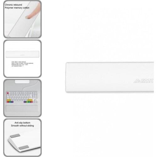 Soft Reliable Non-slip Keyboard Wrist Support Faux Leather Keyboard Wrist Support Portable for Laptop