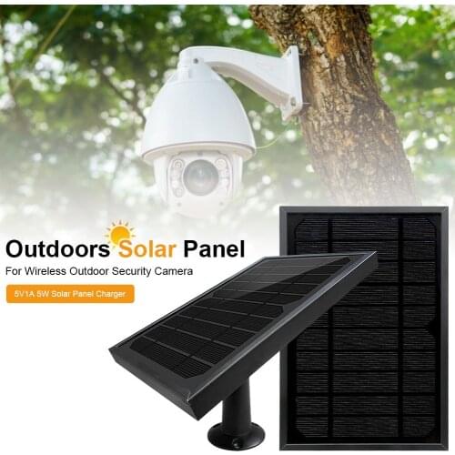 2020 New Outdoors 5W 1A Solar Panel Charger Kit Waterproof Solar Panel For Battery Camera Refrigerator