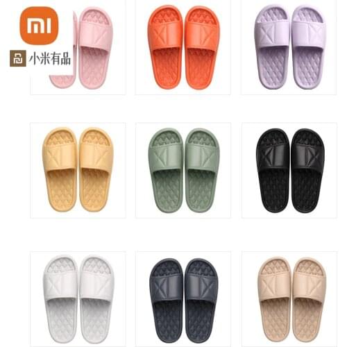 8-color xiaomi youpin non-slip home slippers couple home slippers indoor outdoor fashion bath slippers high quality