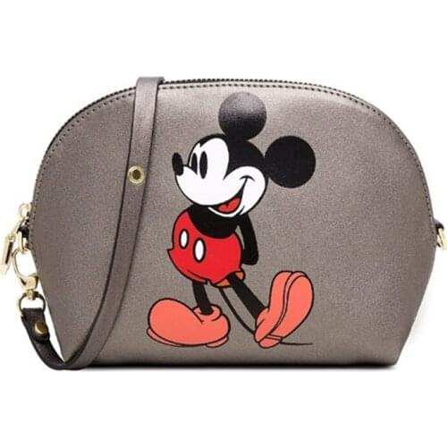 Disneys new Mickey fashion makeup storage bag wrist hand mobile phone bag coin bag