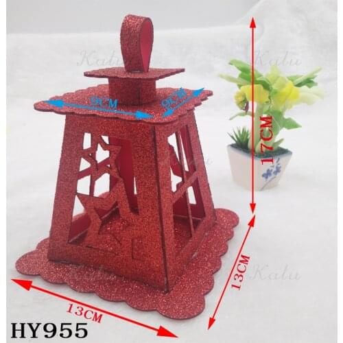 Christmas lantern Package cutting dies 2019 new die cut &wooden dies Suitable for common die cutting machines on the market