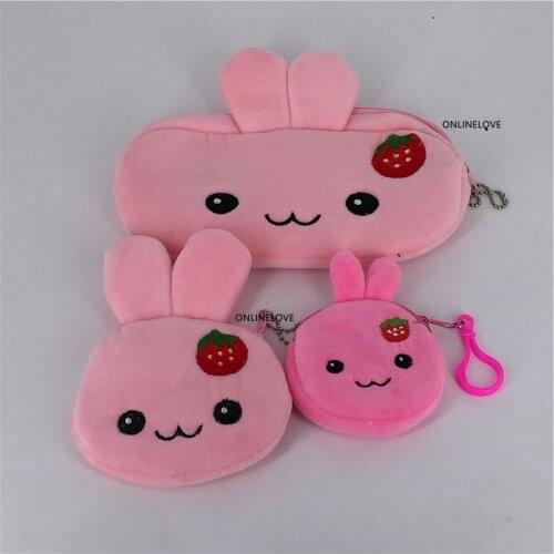 Rabbit coin bag , 8-22CM approx. small Plush Coin Bag Purse , Pocket Coin Purse coin wallet