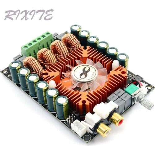 TDA7498E high power digital power amplifier board 2.0 HIFI stereo 160W*2 support BTL220W DC12V-36V