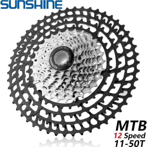 Sunshine 12v box bike 12 speed mountain bike steering wheel 12v 11-50 / 52t ultralight steering wheel 12s mountain bike pinion H