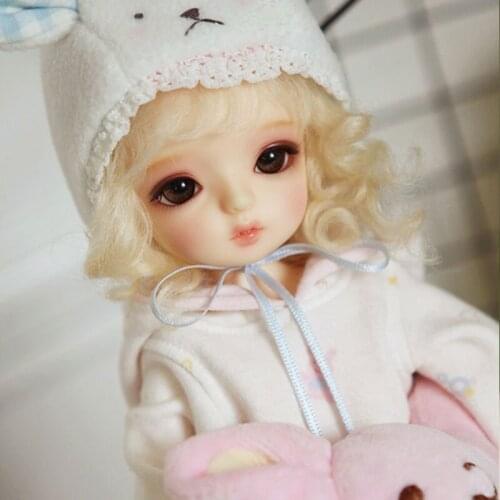 1/6 scale nude BJD doll cute kid girl BJD/SD Resin figure doll Model Toy gift.Not included Clothes,shoes,wig A0362VANILLA YOSD