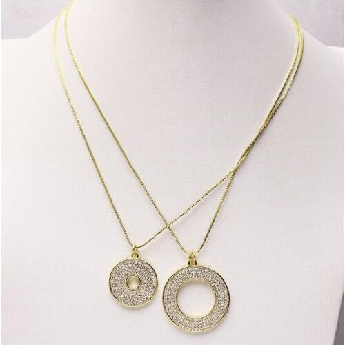 10 Strand Coin charms necklace Pendant necklace jewelry accessories eyes charms for women necklace for women New design 7275