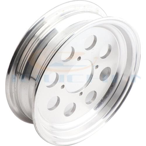 3.50-10 Suitable for round rear wheels of scooter tricycles to assist 10-inch electric aluminum alloy pneumatic tire wheels