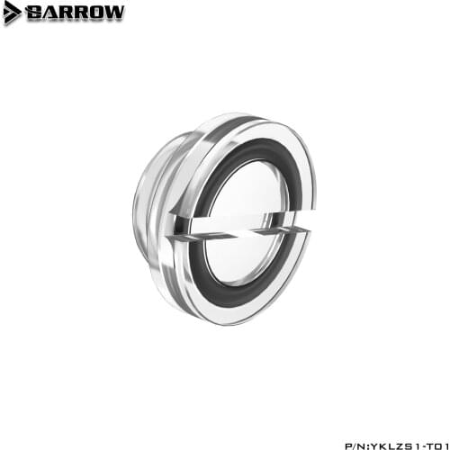 Barrow G1/4" PMMA Acrylic End Cap YKLZS1-T01