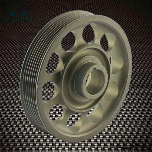 Racing Light Weight Crank Pulley FOR H*onda C*IVIC FD2 FD2R 2 0 K20A Racing-Ligh