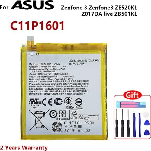 Аккумуляторы для телефонов Asus ZenFone Live Jiansu China At AliExpress
