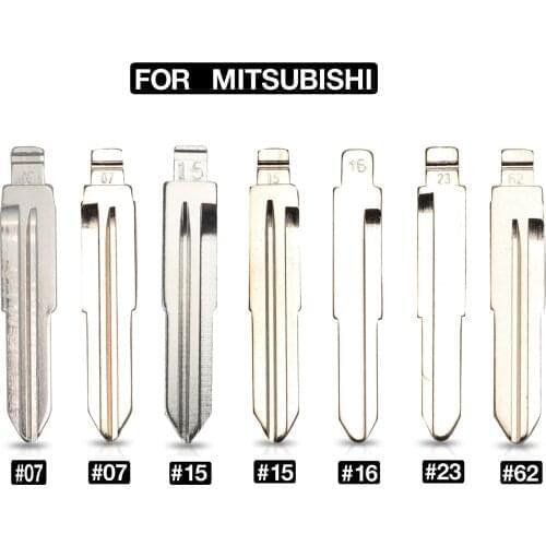 Kutery For Mitsubishi Asx Grandis Outlander MIT11R Folding Remote Car Key Blade #07 #10 #15 #16 #23 #62 KD Key Blank Replacement