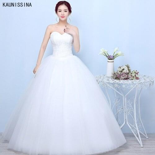 KAUNISSINA Chiffon Wedding Dresses