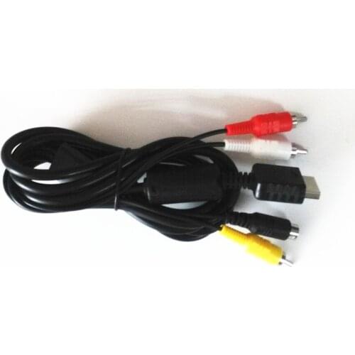 1.8 Meter 6ft AV TV S-Video SAV Composite Cable For Sony PlayStation PS2 / PS3 System