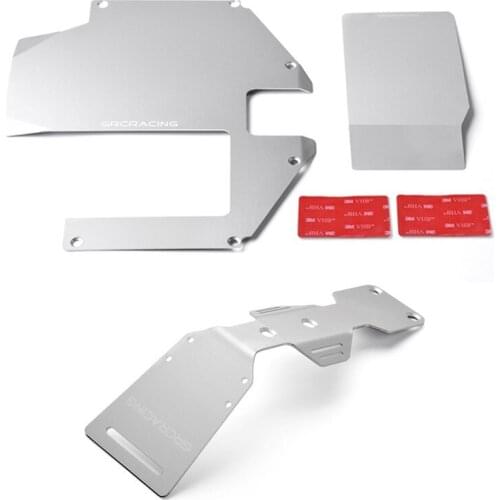 Metal chassis armor skid plate axle guard for 1/7 Traxxas UDR Unlimited Desert Racer Rc Crawler Car Part