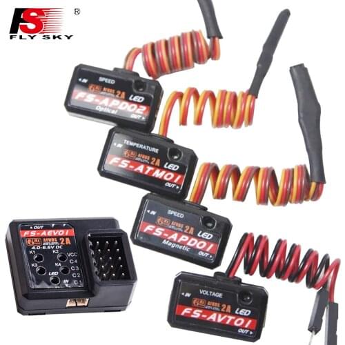 Flysky Magnetic/Light/Temperature/Voltage/Bus Receiver Backhaul Interface FS-IA10