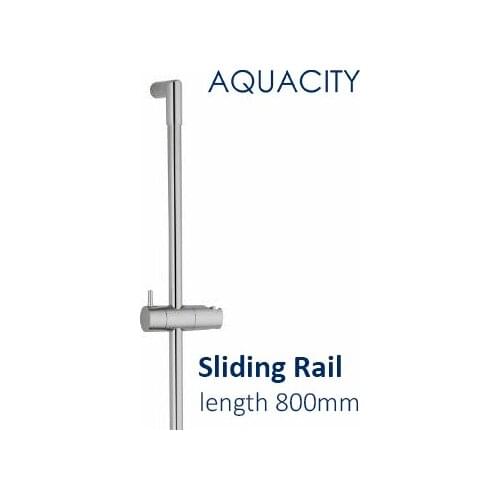Free Shipping 800MM Modern Shower Sliding Rail for Bathroom Shower and Bath Faucet Chrome Finish