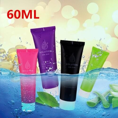 60ml Edible Anal Oral Gel Exciter Orgasm Lube Water Based Sex Lubricants Silk Touch Sex Toys For Women Men Gay Adult Cream Shop